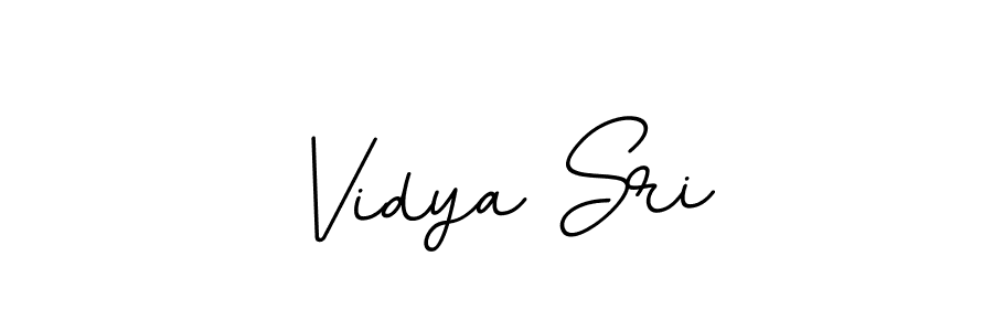 Create a beautiful signature design for name Vidya Sri. With this signature (BallpointsItalic-DORy9) fonts, you can make a handwritten signature for free. Vidya Sri signature style 11 images and pictures png