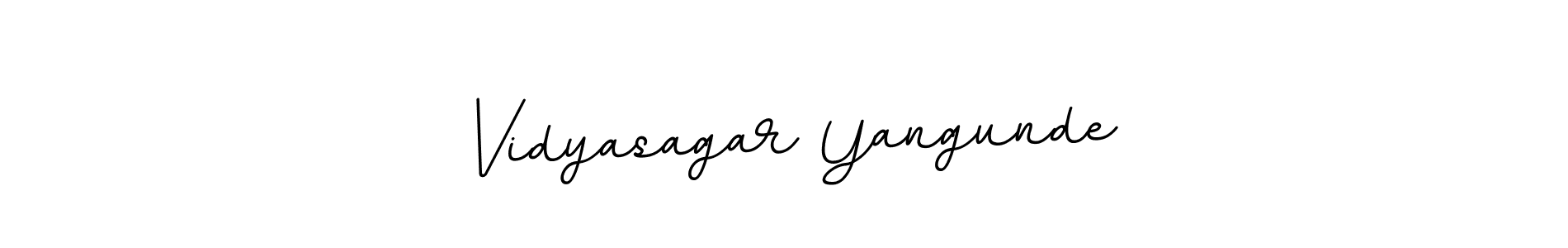 It looks lik you need a new signature style for name Vidyasagar Yangunde. Design unique handwritten (BallpointsItalic-DORy9) signature with our free signature maker in just a few clicks. Vidyasagar Yangunde signature style 11 images and pictures png