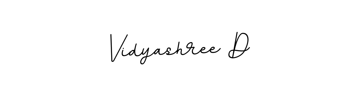 It looks lik you need a new signature style for name Vidyashree D. Design unique handwritten (BallpointsItalic-DORy9) signature with our free signature maker in just a few clicks. Vidyashree D signature style 11 images and pictures png