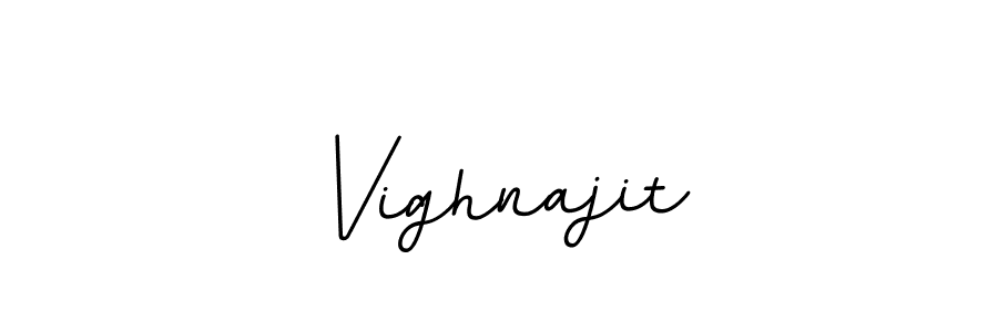 Vighnajit stylish signature style. Best Handwritten Sign (BallpointsItalic-DORy9) for my name. Handwritten Signature Collection Ideas for my name Vighnajit. Vighnajit signature style 11 images and pictures png
