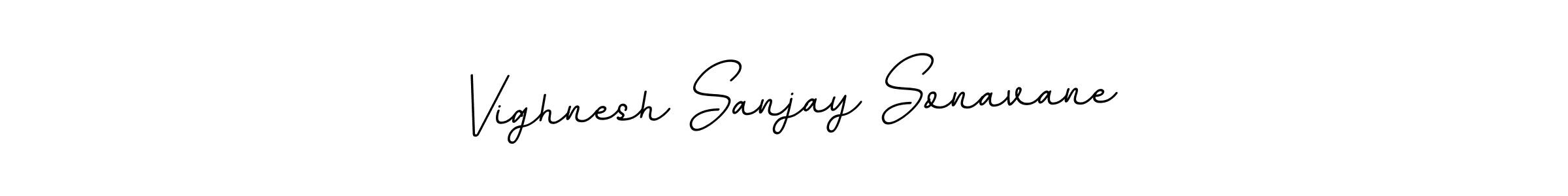 It looks lik you need a new signature style for name Vighnesh Sanjay Sonavane. Design unique handwritten (BallpointsItalic-DORy9) signature with our free signature maker in just a few clicks. Vighnesh Sanjay Sonavane signature style 11 images and pictures png