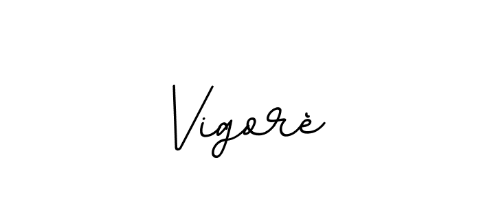 It looks lik you need a new signature style for name Vigorè. Design unique handwritten (BallpointsItalic-DORy9) signature with our free signature maker in just a few clicks. Vigorè signature style 11 images and pictures png