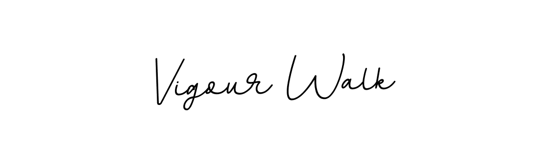 Make a beautiful signature design for name Vigour Walk. With this signature (BallpointsItalic-DORy9) style, you can create a handwritten signature for free. Vigour Walk signature style 11 images and pictures png