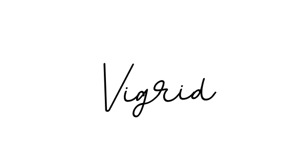 How to make Vigrid signature? BallpointsItalic-DORy9 is a professional autograph style. Create handwritten signature for Vigrid name. Vigrid signature style 11 images and pictures png