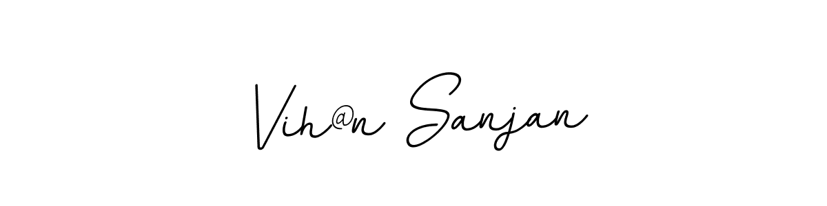 How to Draw Vih@n Sanjan signature style? BallpointsItalic-DORy9 is a latest design signature styles for name Vih@n Sanjan. Vih@n Sanjan signature style 11 images and pictures png