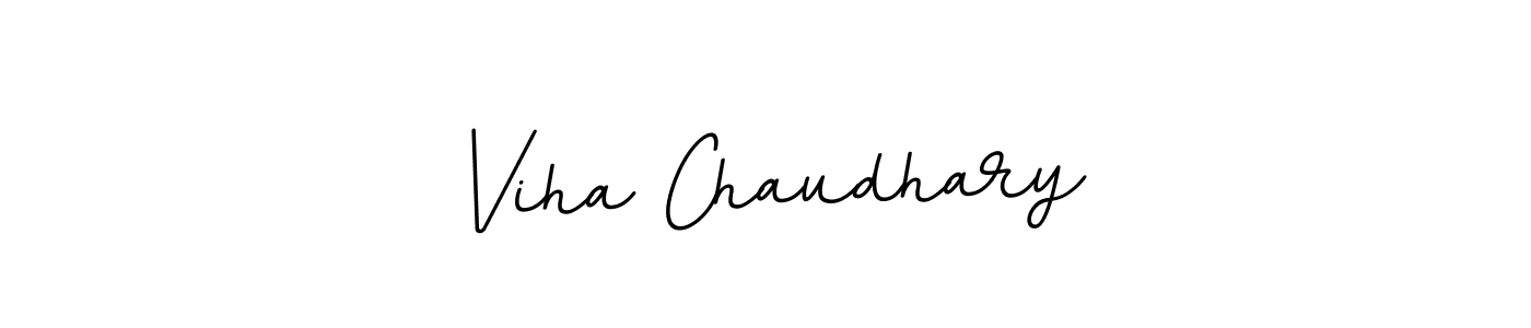 This is the best signature style for the Viha Chaudhary name. Also you like these signature font (BallpointsItalic-DORy9). Mix name signature. Viha Chaudhary signature style 11 images and pictures png