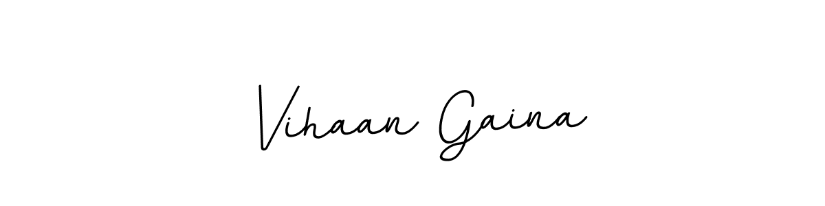 Here are the top 10 professional signature styles for the name Vihaan Gaina. These are the best autograph styles you can use for your name. Vihaan Gaina signature style 11 images and pictures png