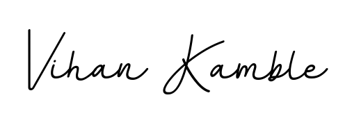Express your personality with a custom Vihan Kamble signature crafted with BallpointsItalic-DORy9 typography. Free transparent PNG download available. Vihan Kamble signature style 11 images and pictures png