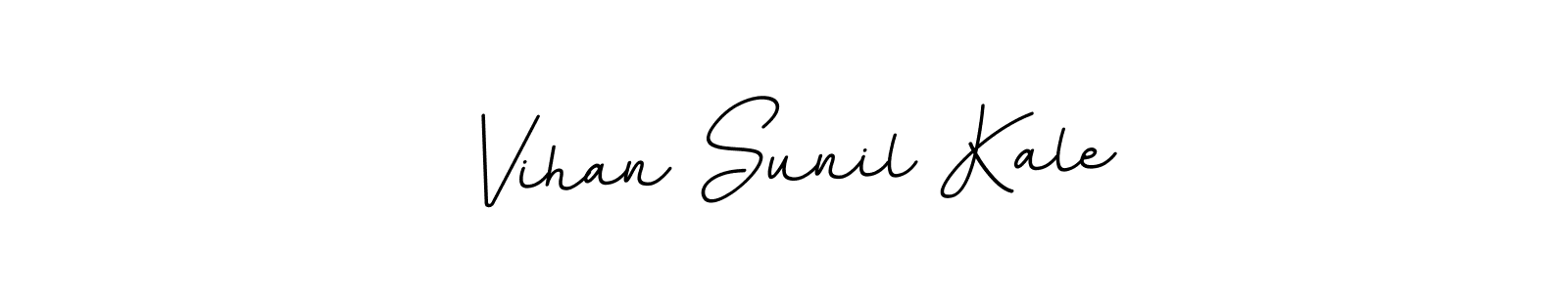 It looks lik you need a new signature style for name Vihan Sunil Kale. Design unique handwritten (BallpointsItalic-DORy9) signature with our free signature maker in just a few clicks. Vihan Sunil Kale signature style 11 images and pictures png