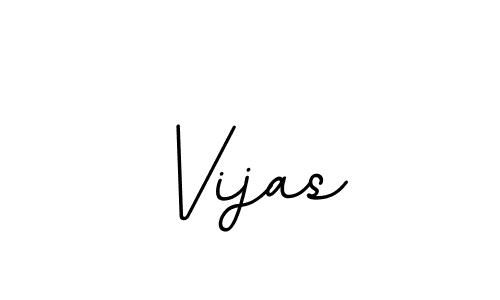 Create a beautiful signature design for name Vijas. With this signature (BallpointsItalic-DORy9) fonts, you can make a handwritten signature for free. Vijas signature style 11 images and pictures png