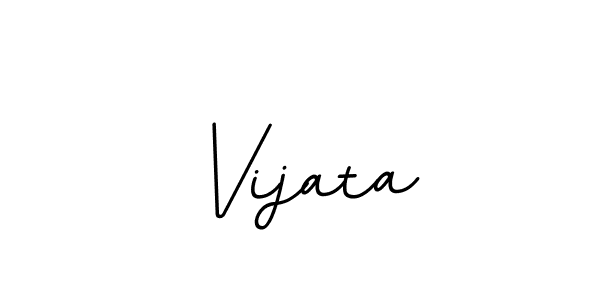 The best way (BallpointsItalic-DORy9) to make a short signature is to pick only two or three words in your name. The name Vijata include a total of six letters. For converting this name. Vijata signature style 11 images and pictures png