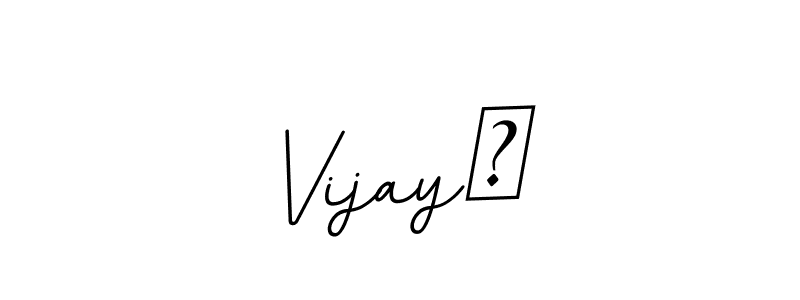 Check out images of Autograph of Vijay♡ name. Actor Vijay♡ Signature Style. BallpointsItalic-DORy9 is a professional sign style online. Vijay♡ signature style 11 images and pictures png