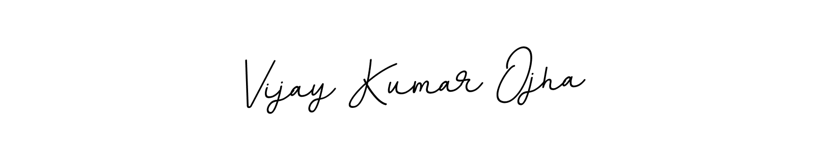 Use a signature maker to create a handwritten signature online. With this signature software, you can design (BallpointsItalic-DORy9) your own signature for name Vijay Kumar Ojha. Vijay Kumar Ojha signature style 11 images and pictures png