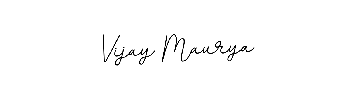 You should practise on your own different ways (BallpointsItalic-DORy9) to write your name (Vijay Maurya) in signature. don't let someone else do it for you. Vijay Maurya signature style 11 images and pictures png