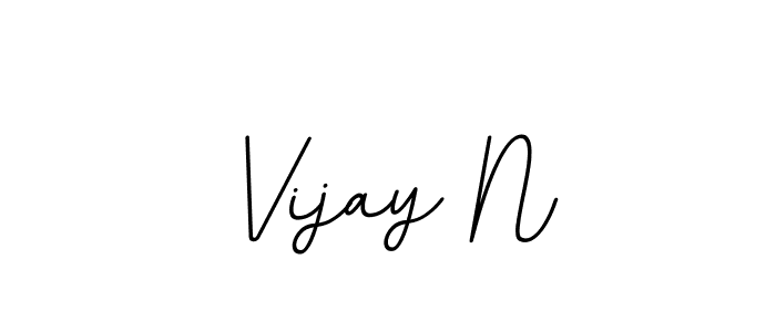 You should practise on your own different ways (BallpointsItalic-DORy9) to write your name (Vijay N) in signature. don't let someone else do it for you. Vijay N signature style 11 images and pictures png