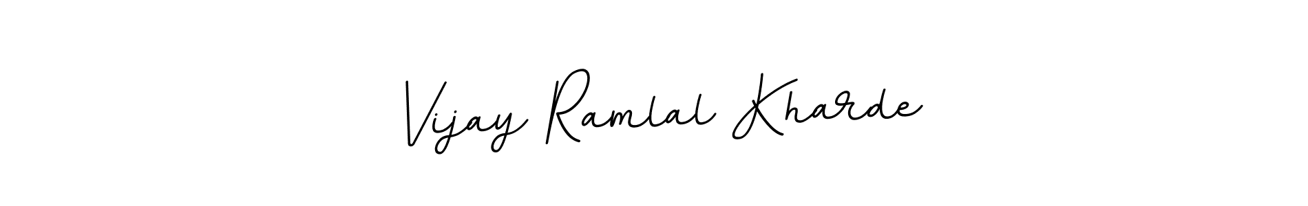 It looks lik you need a new signature style for name Vijay Ramlal Kharde. Design unique handwritten (BallpointsItalic-DORy9) signature with our free signature maker in just a few clicks. Vijay Ramlal Kharde signature style 11 images and pictures png
