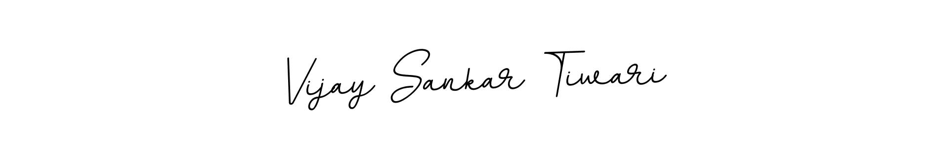 How to make Vijay Sankar Tiwari name signature. Use BallpointsItalic-DORy9 style for creating short signs online. This is the latest handwritten sign. Vijay Sankar Tiwari signature style 11 images and pictures png