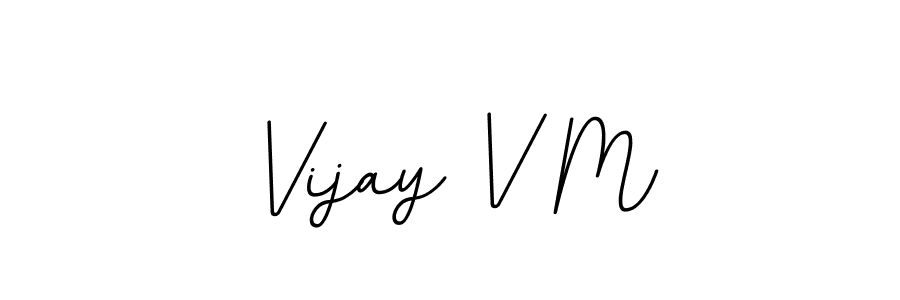 BallpointsItalic-DORy9 is a professional signature style that is perfect for those who want to add a touch of class to their signature. It is also a great choice for those who want to make their signature more unique. Get Vijay V M name to fancy signature for free. Vijay V M signature style 11 images and pictures png