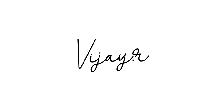 Also You can easily find your signature by using the search form. We will create Vijay.r name handwritten signature images for you free of cost using BallpointsItalic-DORy9 sign style. Vijay.r signature style 11 images and pictures png
