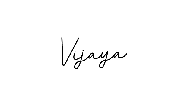 Create a beautiful signature design for name Vijaya. With this signature (BallpointsItalic-DORy9) fonts, you can make a handwritten signature for free. Vijaya signature style 11 images and pictures png