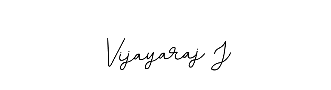 Vijayaraj J stylish signature style. Best Handwritten Sign (BallpointsItalic-DORy9) for my name. Handwritten Signature Collection Ideas for my name Vijayaraj J. Vijayaraj J signature style 11 images and pictures png