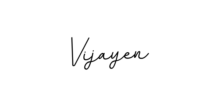 You should practise on your own different ways (BallpointsItalic-DORy9) to write your name (Vijayen) in signature. don't let someone else do it for you. Vijayen signature style 11 images and pictures png