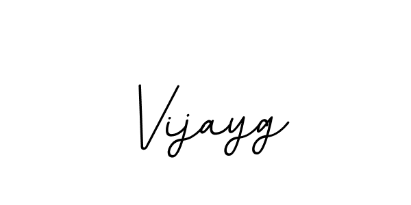 Design your own signature with our free online signature maker. With this signature software, you can create a handwritten (BallpointsItalic-DORy9) signature for name Vijayg. Vijayg signature style 11 images and pictures png