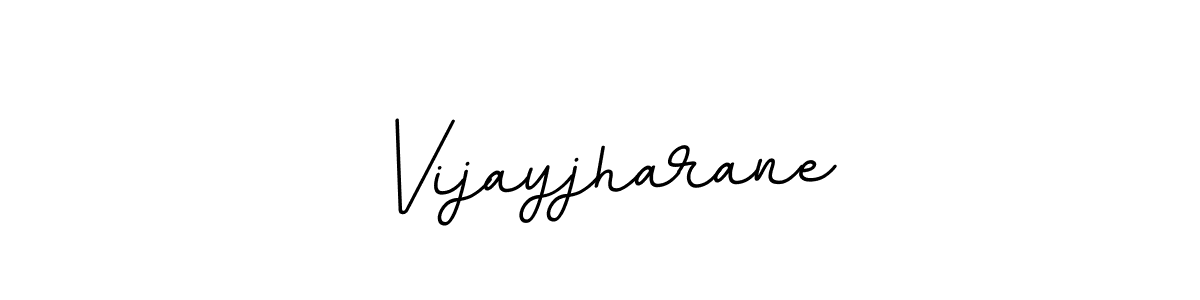 Make a beautiful signature design for name Vijayjharane. With this signature (BallpointsItalic-DORy9) style, you can create a handwritten signature for free. Vijayjharane signature style 11 images and pictures png