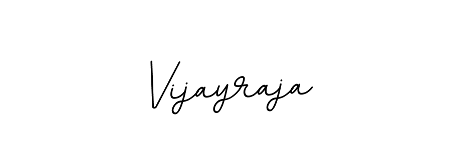 Make a beautiful signature design for name Vijayraja. With this signature (BallpointsItalic-DORy9) style, you can create a handwritten signature for free. Vijayraja signature style 11 images and pictures png