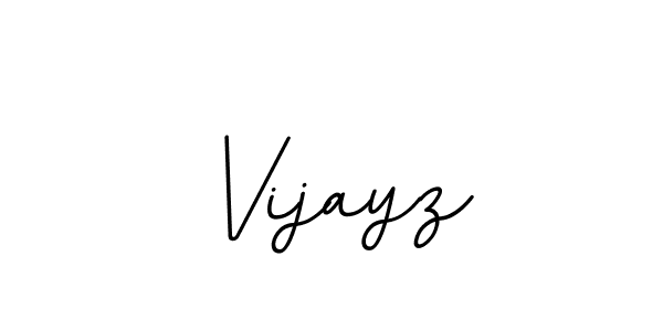 Make a beautiful signature design for name Vijayz. With this signature (BallpointsItalic-DORy9) style, you can create a handwritten signature for free. Vijayz signature style 11 images and pictures png
