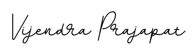 Design your own signature with our free online signature maker. With this signature software, you can create a handwritten (BallpointsItalic-DORy9) signature for name Vijendra Prajapat. Vijendra Prajapat signature style 11 images and pictures png