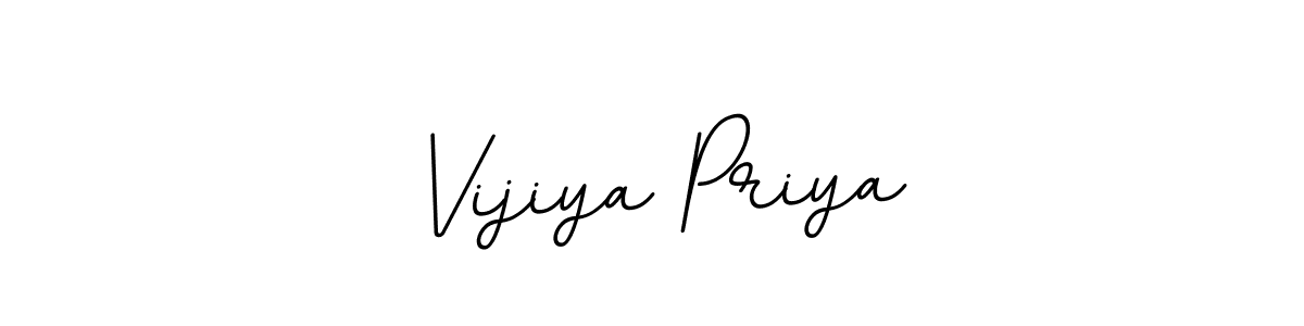 Design your own signature with our free online signature maker. With this signature software, you can create a handwritten (BallpointsItalic-DORy9) signature for name Vijiya Priya. Vijiya Priya signature style 11 images and pictures png