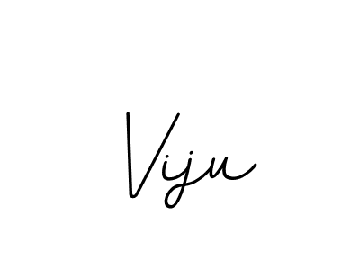 Create a beautiful signature design for name Viju. With this signature (BallpointsItalic-DORy9) fonts, you can make a handwritten signature for free. Viju signature style 11 images and pictures png