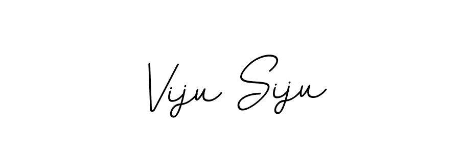 You should practise on your own different ways (BallpointsItalic-DORy9) to write your name (Viju Siju) in signature. don't let someone else do it for you. Viju Siju signature style 11 images and pictures png