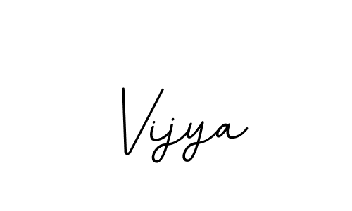 Make a beautiful signature design for name Vijya. With this signature (BallpointsItalic-DORy9) style, you can create a handwritten signature for free. Vijya signature style 11 images and pictures png