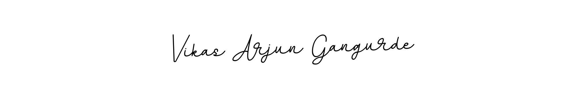 Also You can easily find your signature by using the search form. We will create Vikas Arjun Gangurde name handwritten signature images for you free of cost using BallpointsItalic-DORy9 sign style. Vikas Arjun Gangurde signature style 11 images and pictures png