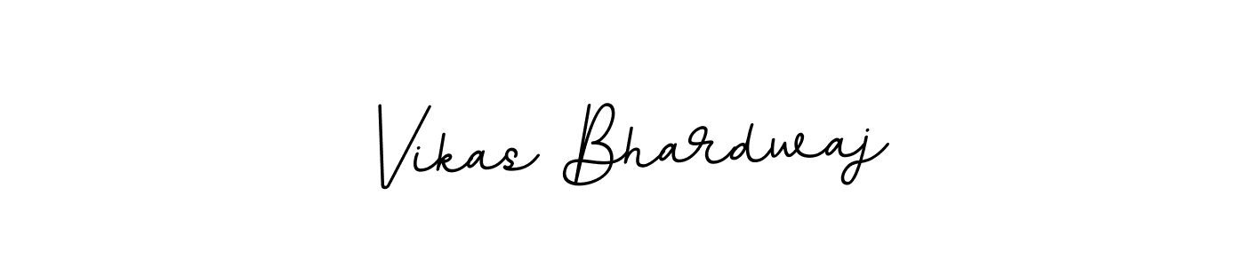 Design your own signature with our free online signature maker. With this signature software, you can create a handwritten (BallpointsItalic-DORy9) signature for name Vikas Bhardwaj. Vikas Bhardwaj signature style 11 images and pictures png