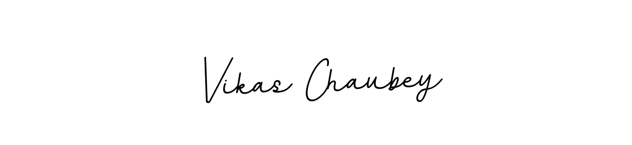 Use a signature maker to create a handwritten signature online. With this signature software, you can design (BallpointsItalic-DORy9) your own signature for name Vikas Chaubey. Vikas Chaubey signature style 11 images and pictures png