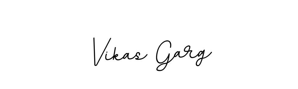 Use a signature maker to create a handwritten signature online. With this signature software, you can design (BallpointsItalic-DORy9) your own signature for name Vikas Garg. Vikas Garg signature style 11 images and pictures png