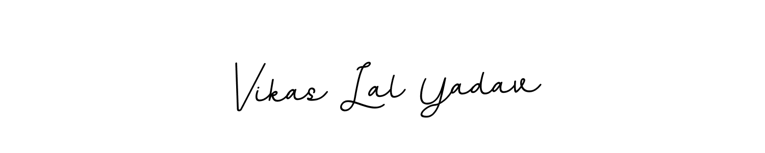 You should practise on your own different ways (BallpointsItalic-DORy9) to write your name (Vikas Lal Yadav) in signature. don't let someone else do it for you. Vikas Lal Yadav signature style 11 images and pictures png