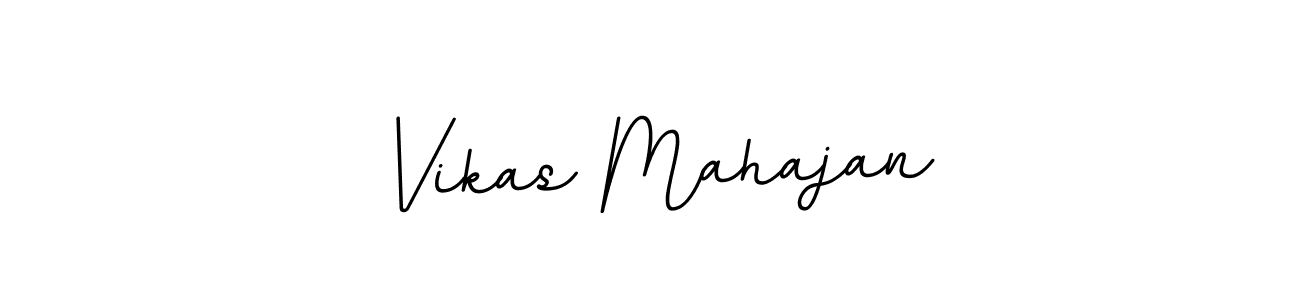 How to make Vikas Mahajan name signature. Use BallpointsItalic-DORy9 style for creating short signs online. This is the latest handwritten sign. Vikas Mahajan signature style 11 images and pictures png