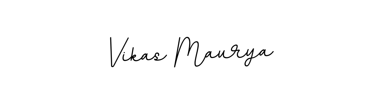 Make a beautiful signature design for name Vikas Maurya. Use this online signature maker to create a handwritten signature for free. Vikas Maurya signature style 11 images and pictures png