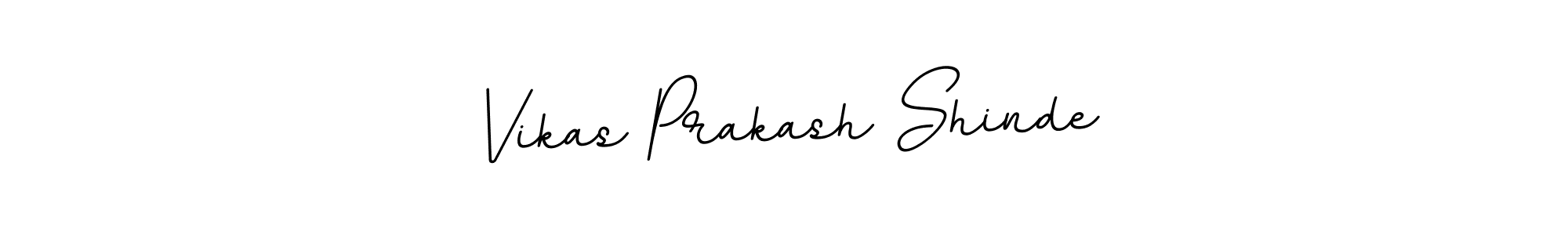Use a signature maker to create a handwritten signature online. With this signature software, you can design (BallpointsItalic-DORy9) your own signature for name Vikas Prakash Shinde. Vikas Prakash Shinde signature style 11 images and pictures png