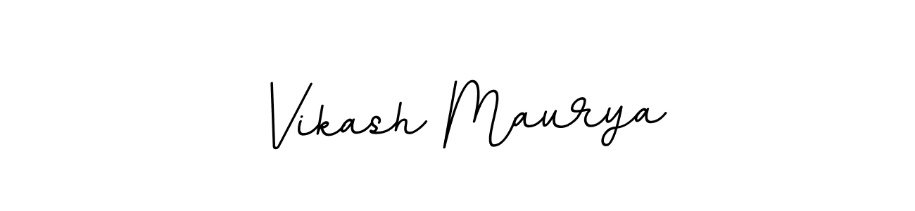 Vikash Maurya stylish signature style. Best Handwritten Sign (BallpointsItalic-DORy9) for my name. Handwritten Signature Collection Ideas for my name Vikash Maurya. Vikash Maurya signature style 11 images and pictures png