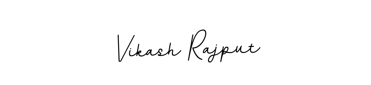 Create a beautiful signature design for name Vikash Rajput. With this signature (BallpointsItalic-DORy9) fonts, you can make a handwritten signature for free. Vikash Rajput signature style 11 images and pictures png