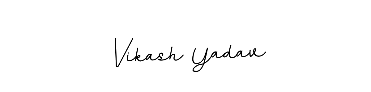 Vikash Yadav stylish signature style. Best Handwritten Sign (BallpointsItalic-DORy9) for my name. Handwritten Signature Collection Ideas for my name Vikash Yadav. Vikash Yadav signature style 11 images and pictures png