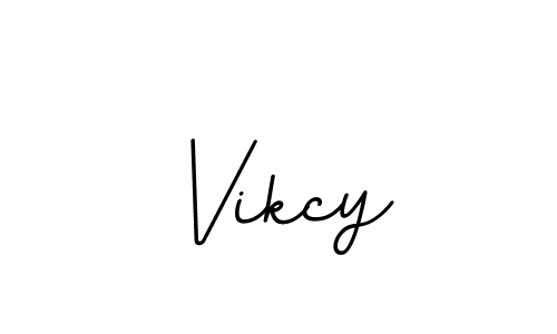You can use this online signature creator to create a handwritten signature for the name Vikcy. This is the best online autograph maker. Vikcy signature style 11 images and pictures png