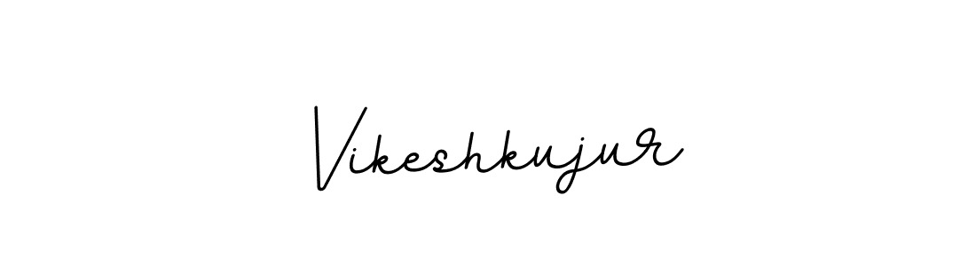 Vikeshkujur stylish signature style. Best Handwritten Sign (BallpointsItalic-DORy9) for my name. Handwritten Signature Collection Ideas for my name Vikeshkujur. Vikeshkujur signature style 11 images and pictures png