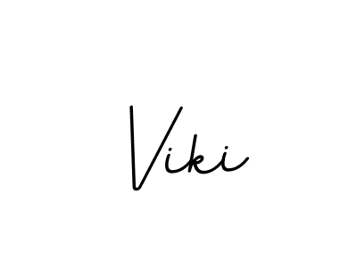 How to make Viki name signature. Use BallpointsItalic-DORy9 style for creating short signs online. This is the latest handwritten sign. Viki signature style 11 images and pictures png