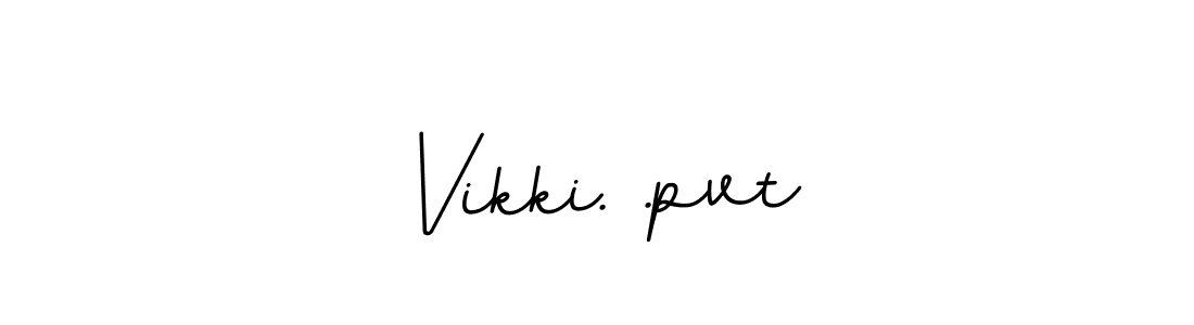 The best way (BallpointsItalic-DORy9) to make a short signature is to pick only two or three words in your name. The name Vikki. .pvt include a total of six letters. For converting this name. Vikki. .pvt signature style 11 images and pictures png